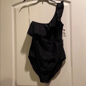 Old Navy one piece one shoulder bathing suit